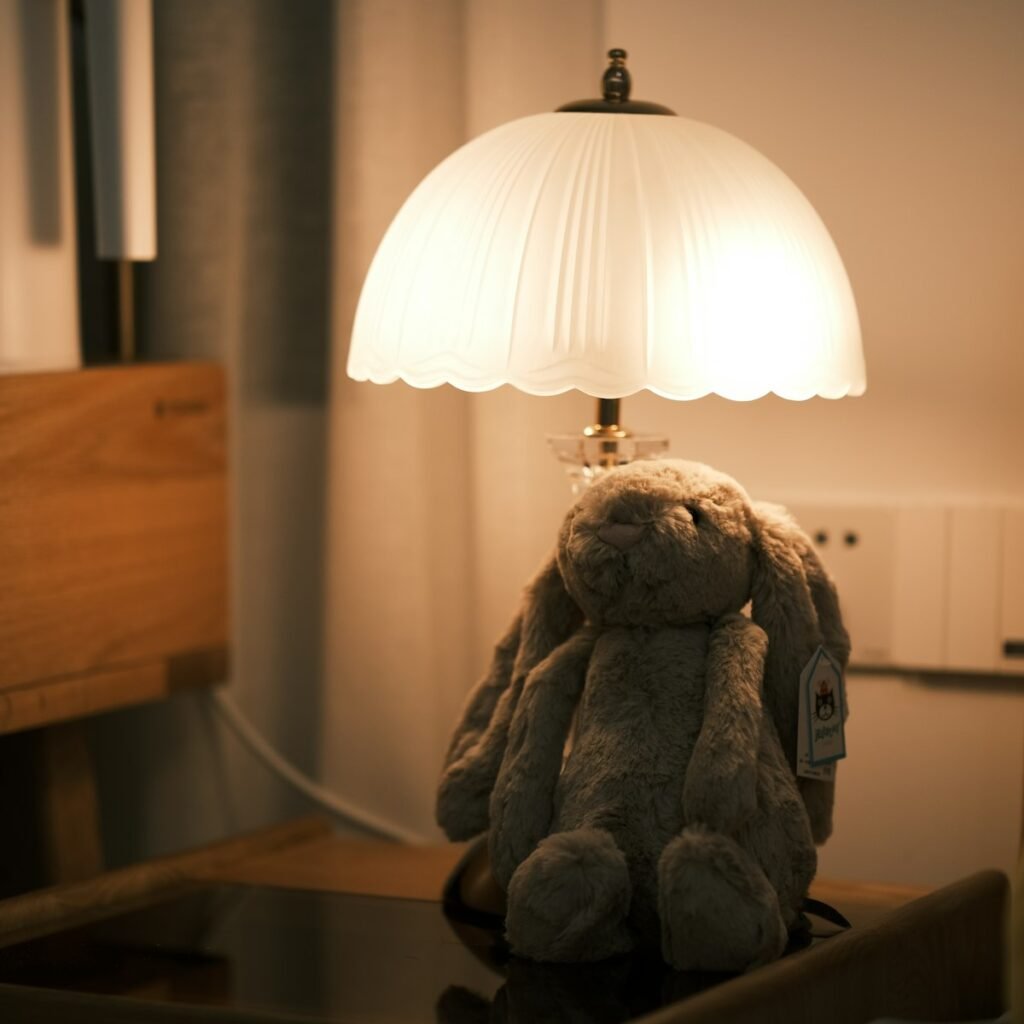 Mushroom LED Night Light with Light Sensor